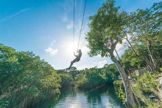 2 Cenotes Private Tour – VIP Adventure with Expert Guide - Taak Bi Ha cave cenote: the jungle-to-dark-water shift