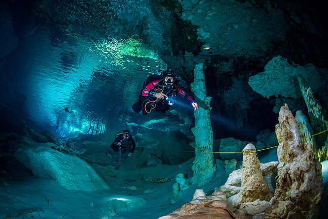 2 tanks Cenote Diving Adventure in Tulum for Certified Divers - Meeting at La Calypso and Getting Set Up Fast