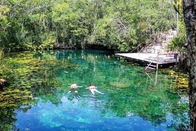 4 Private Cenotes, Zip-Lines, Canoes & Mayan Village with Delicious Lunch - Mosquito reality check for wet weather days