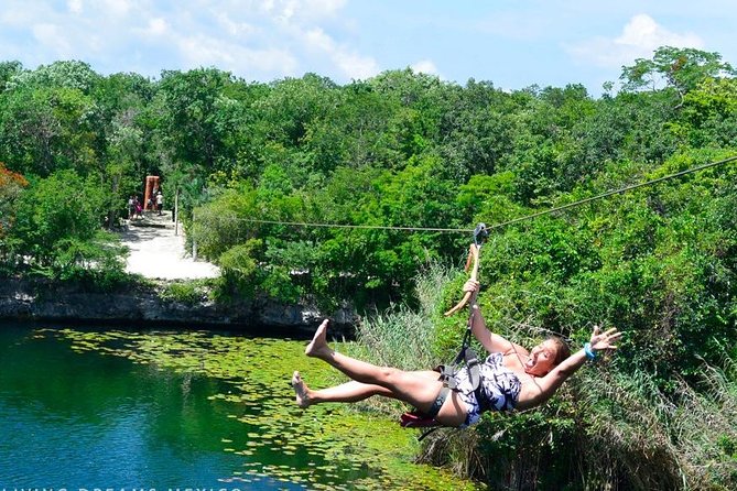 4 Private Cenotes, Zip-Lines, Canoes & Mayan Village with Delicious Lunch - Private transport and flexible timing that matter