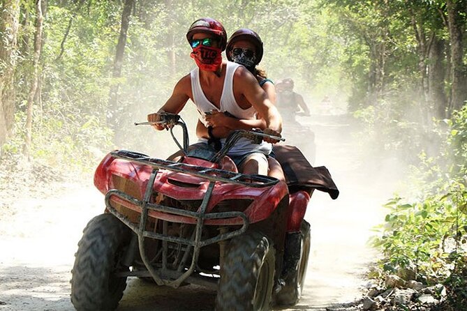 ATV Cenote and Zipline Adventure from Tulum - The jungle ATV ride: what rough terrain means for your comfort