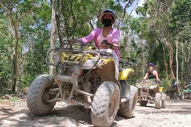 ATV cenote tour Tulum – Mayan Jungle ATV & Cavern Experience - Getting to Súper Akí Tulum and starting on the right foot