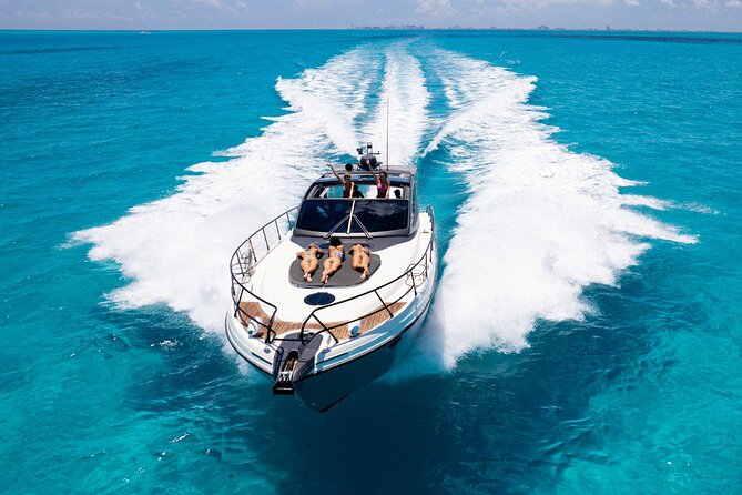 Cancun: 4-Hour All Inclusive Luxury Yacht – 50' Cranchi - Private 50 Cranchi Yacht: What 4 Hours Really Feels Like