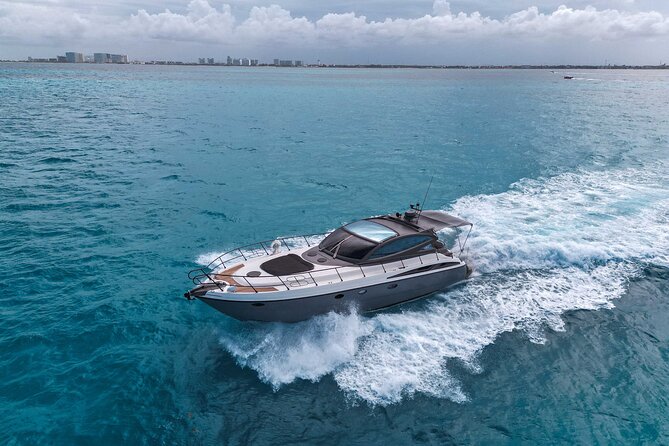 Cancun: 4-Hour All Inclusive Luxury Yacht – 50' Cranchi - Sailing, Snorkeling, and Floating Time: What You’ll Actually Do on the Water