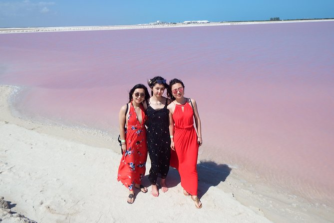 Cancun tour Las Coloradas Pink Lagoon + Rio Lagartos Tour - Las Coloradas pink lagoons: watching the color in real life