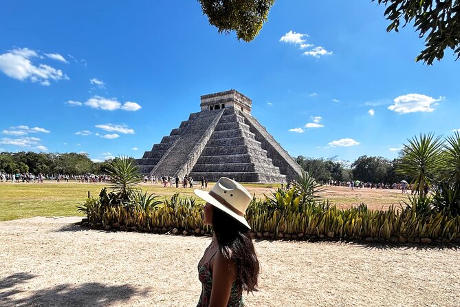 Chichen Itza Cenote and Valladolid in a Small Group - Chichén Itzá: Pyramid of Kukulkán, the Observatory, and the market area