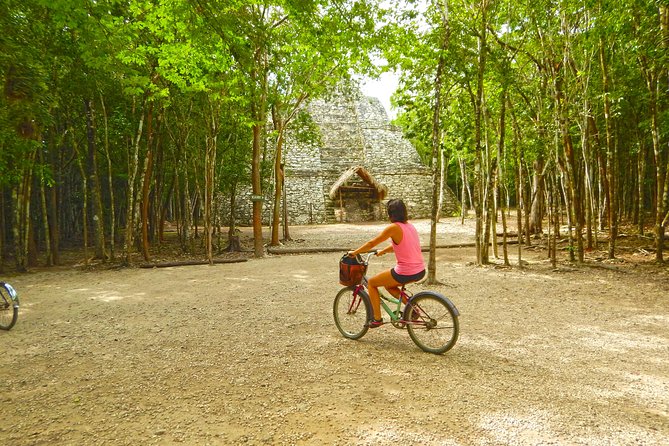 Coba Ruins and Punta Laguna Monkey Reserve Day Tour from Tulum - Rappelling Into a Cenote: Limestone Walls and Crystal-Clear Water