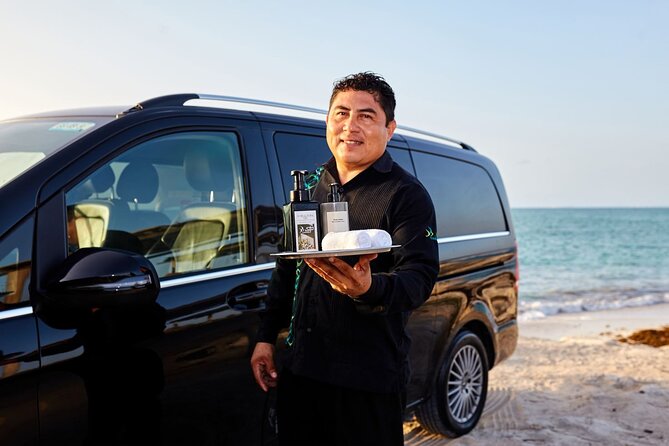 Departures in Mercedes Benz from Tulum to Cancun Airport - Mercedes Benz comfort and a stress-free departure