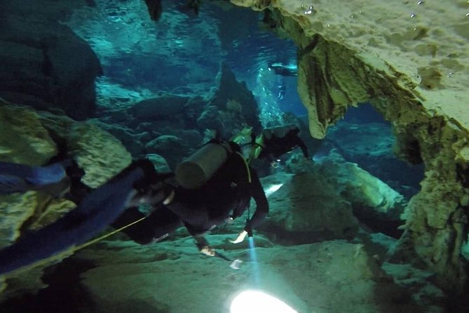 Dos Ojos Cenote Cavern Dive- The Barbie Line and The Bat Cave - Flying Fish Tulum morning flow: timing, meeting point, and group size