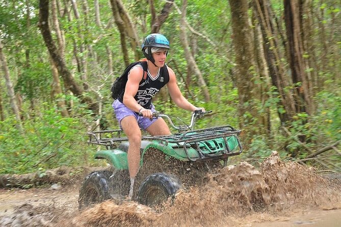 Exciting Day in Tulum Jungle: ATVs, Cenote, Zip lines, Rappel - The Mayan Ceremony + Mayan Pool: A Cultural Pause in Between