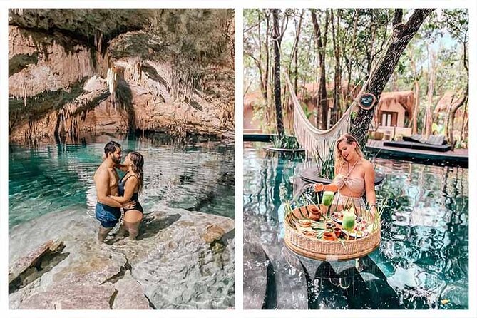 Floating Breakfast+Cavern Tour includes entrance to the cenote-Temazcal - The “Why” Behind the Guide + Equipment Setup