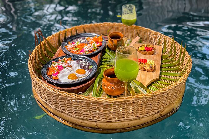 Floating breakfast in The Yellow Nest (near Dos Ojos cenote) - Your Day at The Yellow Nest: Pools, Photos, and Quiet Time