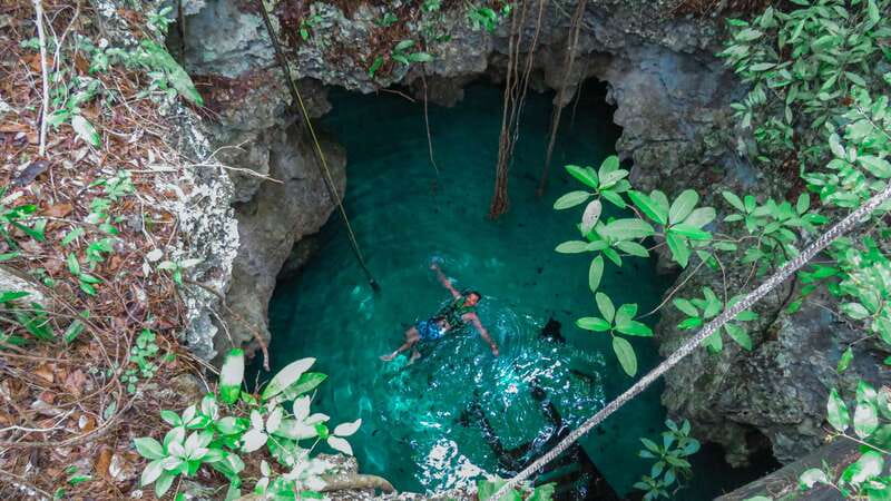 From Riviera Maya: 3 Cenotes Adventure Tour with Lunch - Taak Bi Ha Cenote: Second Snorkel, Different Feeling