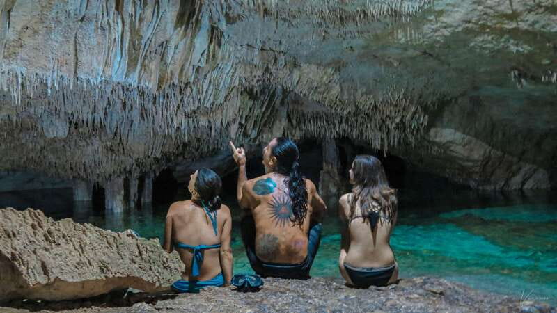 From Riviera Maya: 3 Cenotes Adventure Tour with Lunch - Private Underground Cenote With Waterproof Lamps