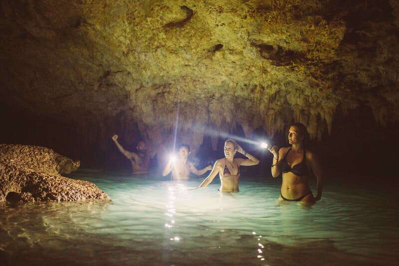 From Riviera Maya: Snorkeling & Private Cenote Half-Day Tour - The Cenote and Cave Walk: Flashlights, Fresh Water, and Mayan Meaning