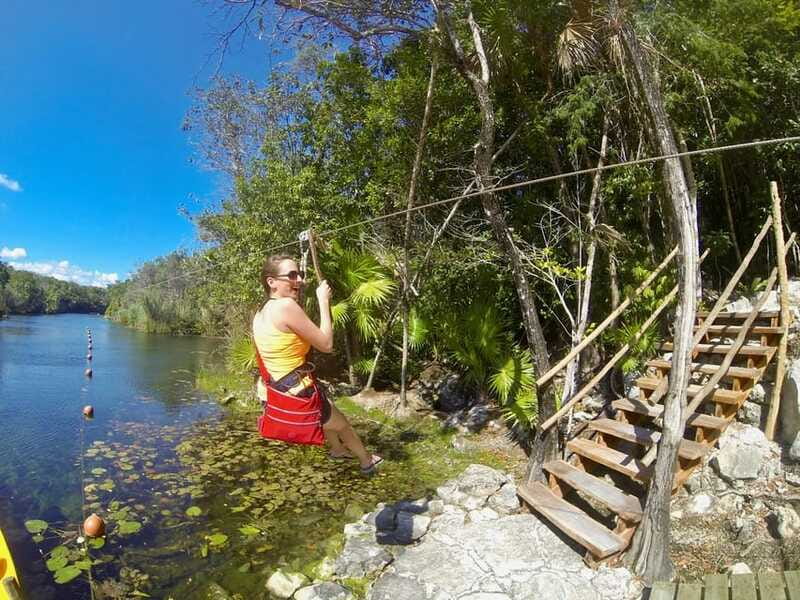From Tulum: Four-Cenote Adventure - Pirañas Cenote: more swimming plus a stronger underwater chance