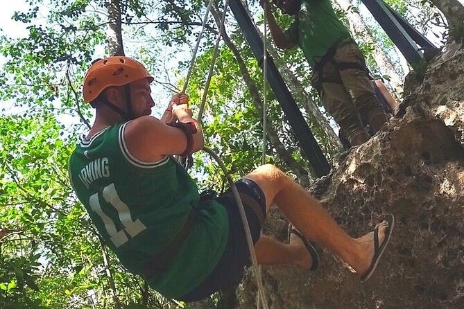 Full Day Adventure: Horses , ATV, Ziplines & Cenote w/Lunch - Zip Lines Over the Trees: Height Is the Whole Point