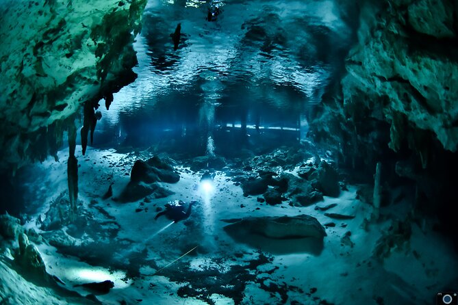 Go for 2 dives in cenote Dos ojos for certified divers - Safety and the right kind of certification (no guesswork required)