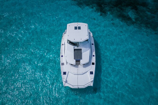 Luxury Private Bachelorette Yacht – 51' Leopard Tulum - On-deck hang time and that bachelorette energy (music, photos, swims)
