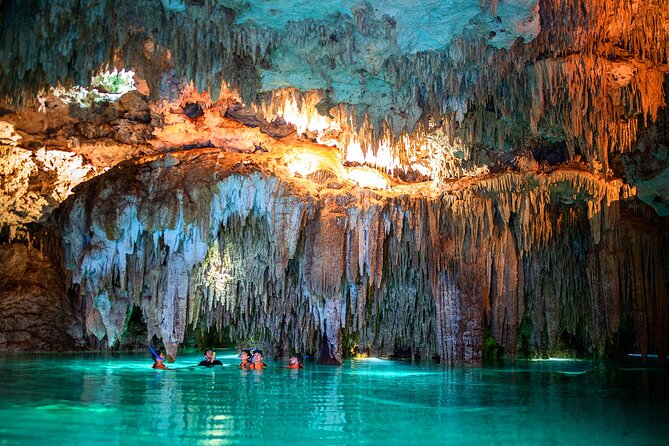 Magical Cenote and Paradise Lagoon Snorkeling Adventure - Yal-Ku Lagoon snorkeling: warm mixed waters and fish you can actually see
