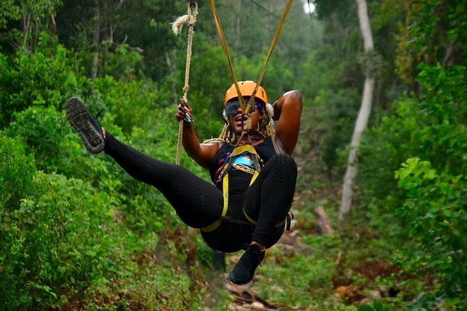 Maya Adrenaline Tulum: Cenote + 5 Ziplining + ATV Adventure - The jungle start: Cenotes Labnaha & Eco Park + ATV time