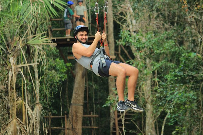 Maya ATV with Cenote and Zipline from Tulum - Cenote swim: cool water after the ceremony