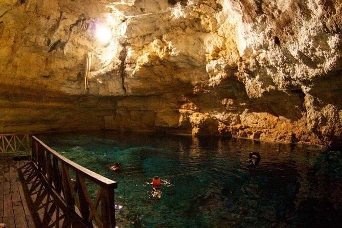 Mayan Adventure! Tulum Ruins, Coba, Cenote + from Tulum City - Cenote Time at Muul Ichi Ts’ono’ot (or Tamcach-Ha): Swim Rules and Real Comfort