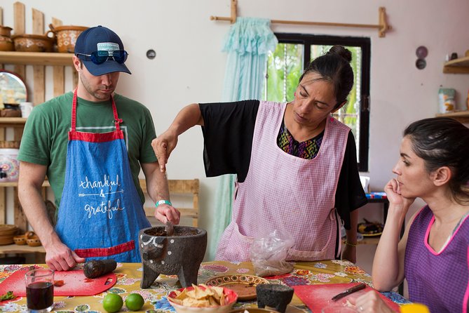 Mexican Cooking from Scratch in a Local Home in Tulum - Tacos al Pastor for the Main: chiles, achiote, and grilled pineapple