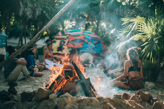 Oceanfront Temazcal Experience in Tulum - Inside the temazcal: steam, hot stones, medicinal plants, and guided breath