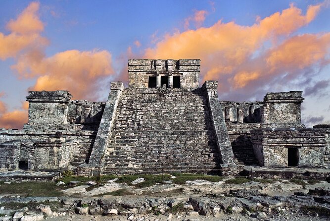 Private Half Day Tour to Tulum Temples and Downtown Shopping - Oceanfront Mayan ruins, with shopping time built in