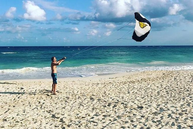 Private Kitesurfing Lessons in Tulum with a Private Beach Access 3hrs - Session 2: Power Drag, Controlled Water Starts, and Upwind/Downwind Tactics