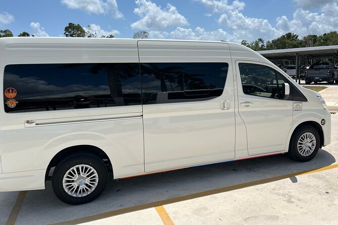 Private transfer from Tulum Airport to Tulum - Meeting at Gate 4, Sign in Hand at Tulum International Airport