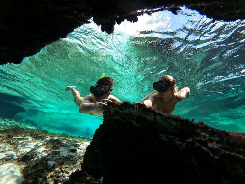 SNORKEL IN TULUM REEF, BOAT RIDE AND CALETA - Meeting David at Playa Santa Fe and Setting Up for a Small-Group Day