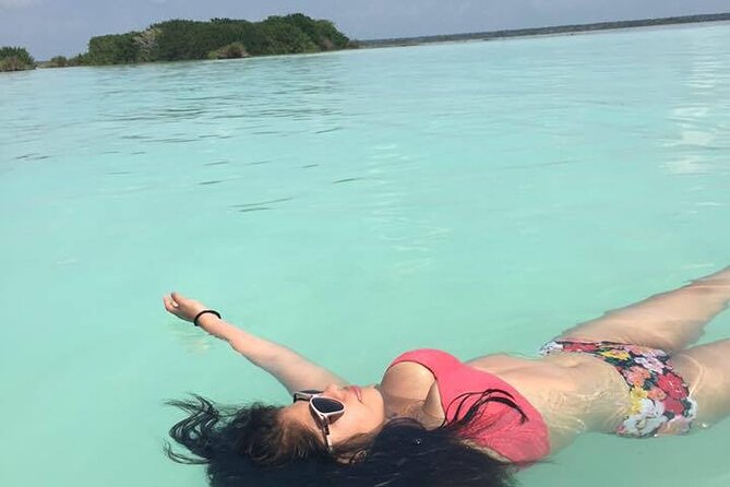 The 7 Colors Of Beauty Lagoon, Bacalar Experience from Tulum City - Stop 2: Xul-Ha and why the lagoon changes color