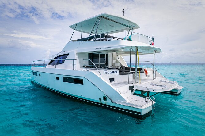 Tulum All Inclusive DJ Party – 51' Leopard PowerCat 4h - Water toys and optional snorkeling: active time without extra planning