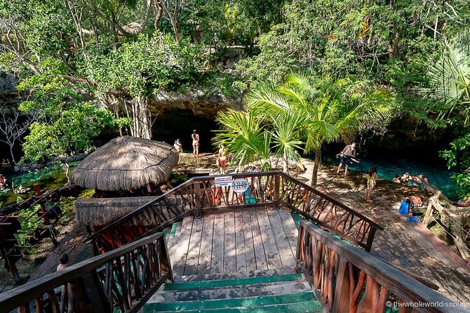 Tulum Area Experiences Guided E-Bike Tour- 3 Cenote's Snorkel/Swim & Local Lunch - Stop 1: Gran Cenote swim and snorkel time