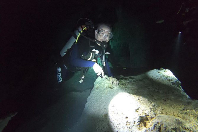 Tulum cenote diving. The ultimate experience in scuba - Lunch, Beverages, and a Legendary Taco Stop