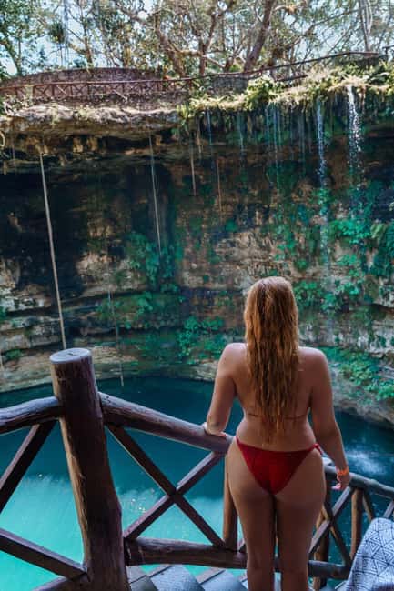 Tulum: Chichen Itza Adventure! Cenote Saamal and Valladolid - Cenote Saamal Swim: What You Get (and Why the Clock Matters)