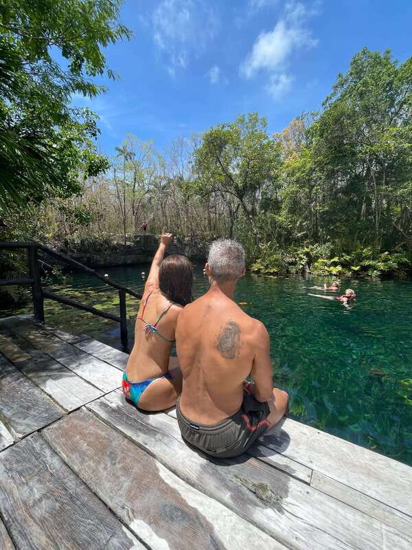 Tulum: Half-Day Adventure Zip line Cenote in Mayan Community - The canoe ride: slow nature time after the action