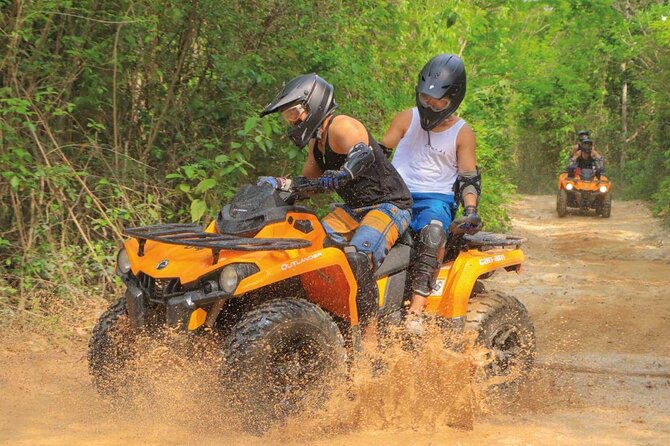 Tulum Half-Day Jungle Adventure ATV, Ziplines (4) & Mexican Snack - Rappel And Zip Lines: The Big Adrenaline Stretch Above Tulum