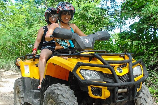 Tulum Half-Day Jungle Adventure ATV, Ziplines (4) & Mexican Snack - The Cenote Swim In A Cave: Cold Water, Warm Lighting, Real Magic