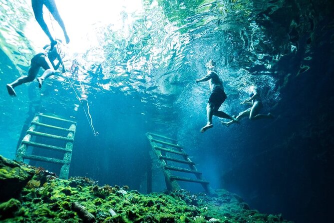 Tulum Jungle Experience with ATV, Ziplines, and Cenote - Rappel down about 4 meters, plus a Mayan ceremony demo