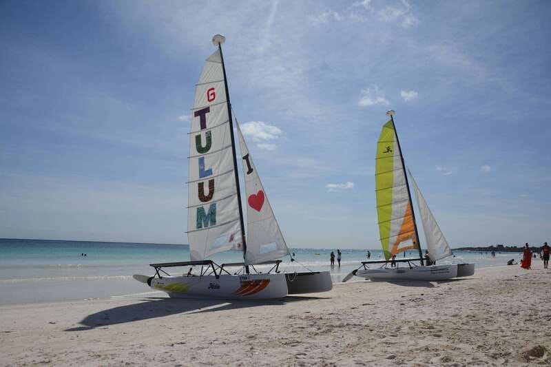 Tulum: Private Snorkel and Sailing Experience - Reef snorkeling near Tulum: What your time in the water looks like