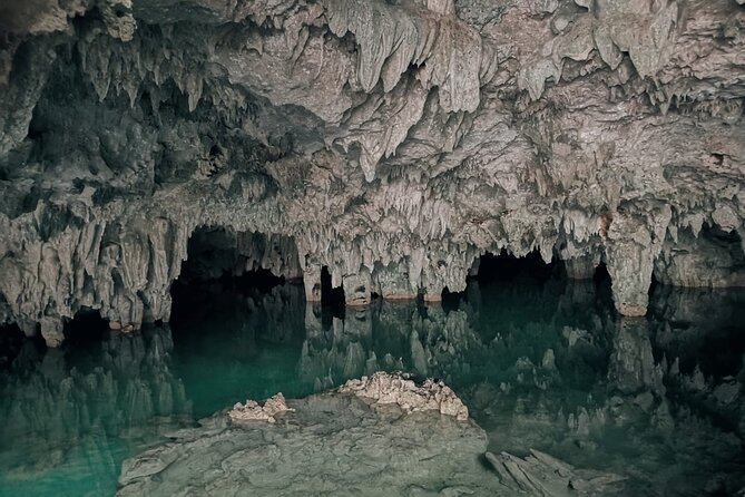 Tulum Ruins Exploration and Horseback Riding and Cenote Adventure - Cenote Swim in a Cavern: what to expect under the stalactites