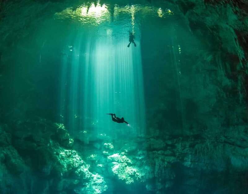 Tulum : Scuba in 2 cenotes including a deep one Pit Dos Ojos - Quick reasons Pit + Dos Ojos is worth your morning