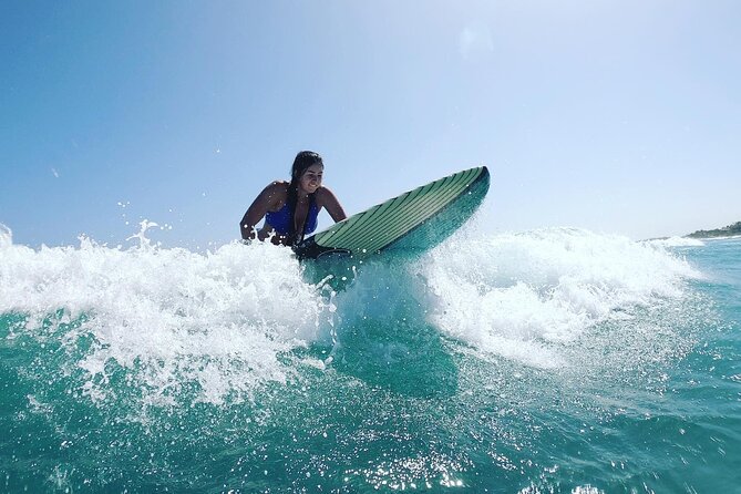 Ultimate Surf Lesson in Tulum 1hr - Meeting at Av. Boca Paila: Easy start, beach-day logistics