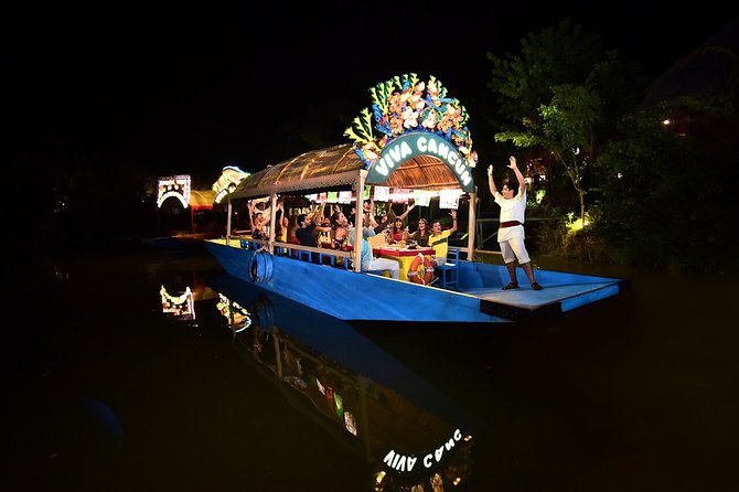 Xoximilco Night Cruise With Round Transportation from Tulum City - Language and group size: what it feels like on the boats