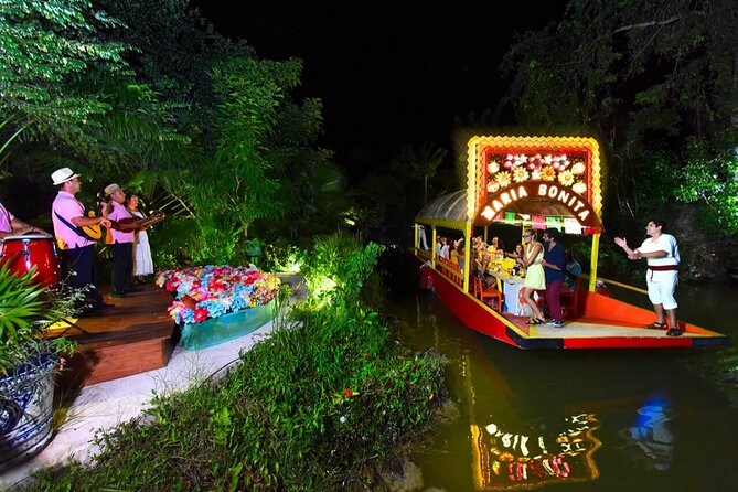 Xoximilco Night Cruise With Round Transportation from Tulum City - Who this night cruise fits best (and who might not love it)